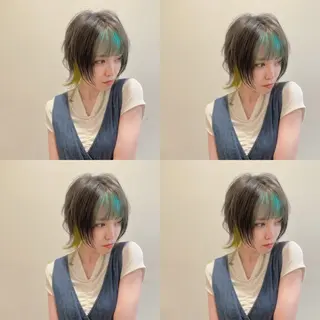 ショート カラー ✨ギャップNO1✨ 工藤大輔のヘアスタイル