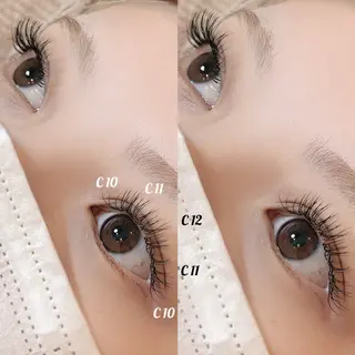 マツエク・マツパ yato nekoRu木更津店のマツエク・マツパデザイン