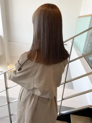 ミディアム カラー ヘアアレンジ ミニボブ/ブリーチ 🌈MISATOのヘアスタイル