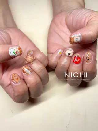 ネイル NICHI nail salon & school所属・NICHI 田所梨英のネイルデザイン