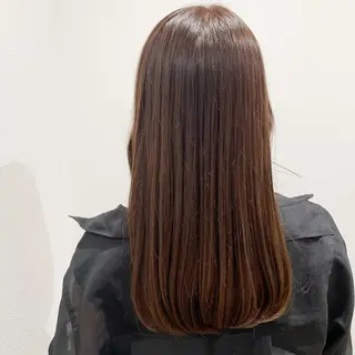 セミロング カラー ‎manami 💞🩰のヘアスタイル