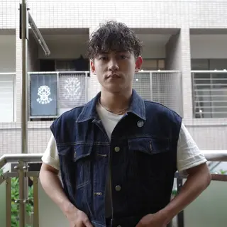 ショート パーマ メンズ 🌈圧倒的デザイン パーマ　関和希のヘアスタイル