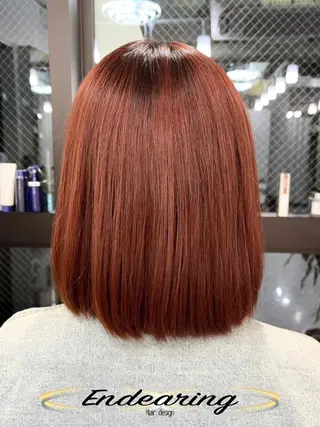 ミディアム Endearing 銀座/レイヤーカットのヘアスタイル