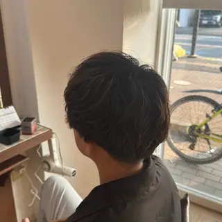 パーマ メンズ パーマ特化 若山 結愛のヘアスタイル