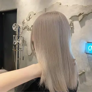 ミディアム カラー レイヤー/ボブ/透明 感カラー/nayuのヘアスタイル