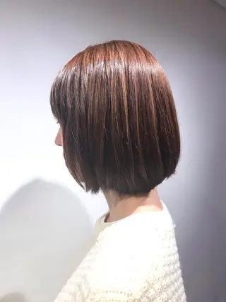 ミディアム BIANCO北堀江 AKANEのヘアスタイル