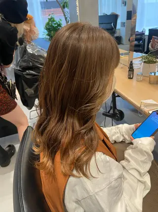 ミディアム 🧚つやさらhair 🧚manakaのヘアスタイル