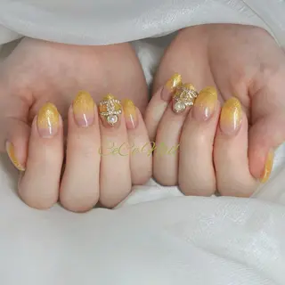 ネイル CeCe Garden所属・CeCeGarden ✨️キラキラワンホンのネイルデザイン