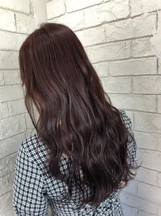 ロング 江幡 渉のヘアスタイル