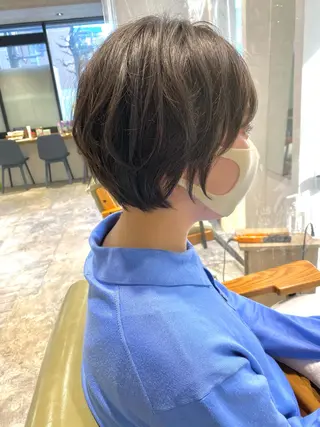 ショート ✨圧倒的満足度◎ 小顔美人ショート✨佃のヘアスタイル