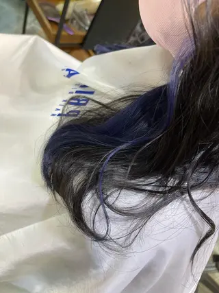 セミロング カラー オージュアソムリエ DAIKI⭐️のヘアスタイル