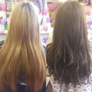 ロング カラー HAUS 片山みほのヘアスタイル