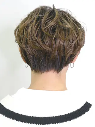 ショート カラー パーマ メンズ 藤森 正史のその他イメージ