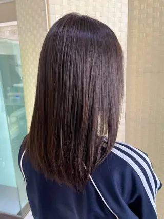 セミロング カラー kisa nakajimaのヘアスタイル