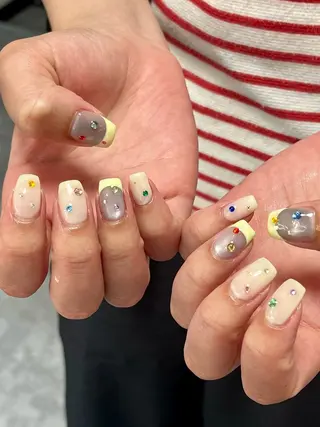 ネイル NailByua 武蔵新城徒歩4分のネイルデザイン