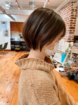 ショート カラー メンズカット特化柏駅 徒歩3分LOUのヘアスタイル