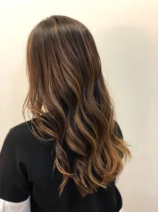 ロング カラー 永井大樹✨ 透明感カラー✨のヘアスタイル