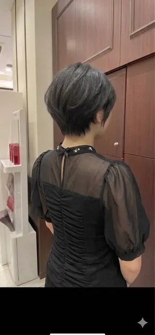 ショート 岩崎 唯人のヘアスタイル