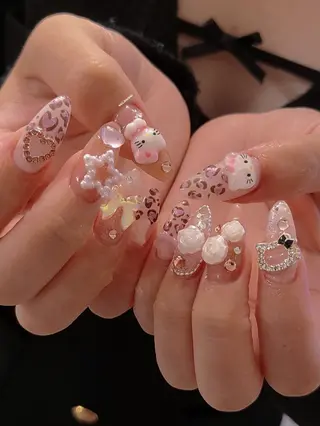 ネイル 3dパーツ/流行り 👧shushu❤️のネイルデザイン