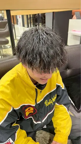 メンズ レイヤー/マツエク 💋𝑨𝑵𝑵𝑨のヘアスタイル