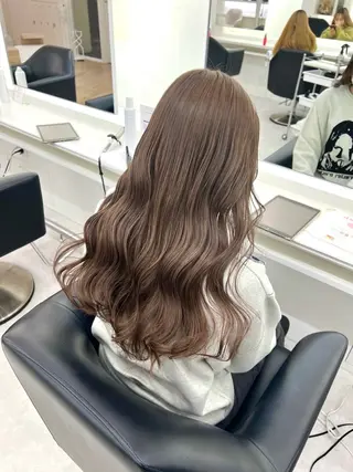 ロング カラー ParveMix 🪽鳥取彩花のヘアスタイル