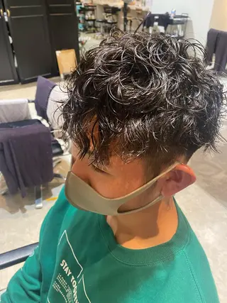 ショート バレイヤージュ職人 🔥代表YU-SHIのヘアスタイル