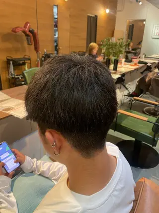 メンズ 桑田 真奈のヘアスタイル