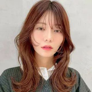 セミロング 🤍aimi🤍 ウルフ/韓国ヘアのヘアスタイル
