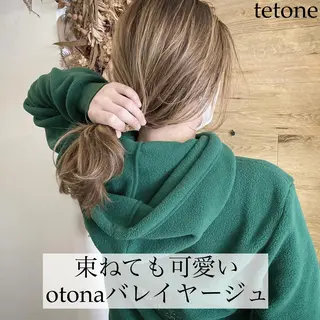 ロング カラー テトネ タカシのヘアスタイル