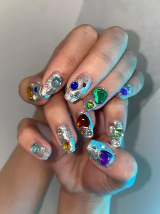 ネイル 🎀ボブ＋ハイトーン シュカ👶🏻のヘアスタイル