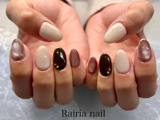 ネイル rairiaharu パラジェルのネイルデザイン