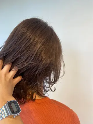 ミディアム N° anfeel 渋谷【ナンバー アンフィール】所属・stylist 小川 直紀のヘアスタイル