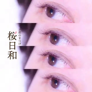 マツエク・マツパ 京都のまつげ桜日和 小島美桜のマツエク・マツパデザイン