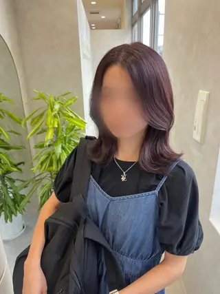 ミディアム カラー Eleanor枚方店 /梅木雄治のヘアスタイル