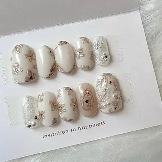 ネイル 寺田 遥菜のネイルデザイン