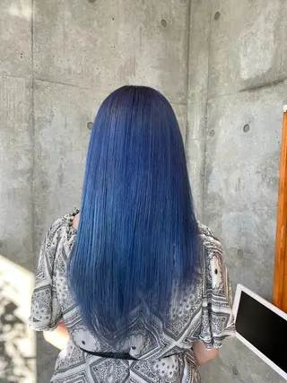 ロング カラー ブリーチカラー/ 寺口佳希のヘアスタイル