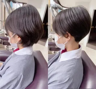 ショート カラー favorite b Charmeのヘアスタイル
