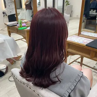 ミディアム 大人ガーリー🕊 Lewinはるのヘアスタイル