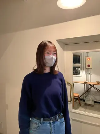 セミロング 前川 華恋 / room3のヘアスタイル