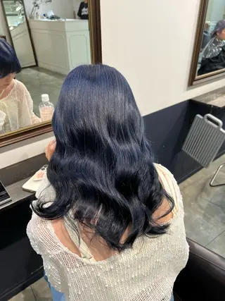 ミディアム カラー ケアブリーチ/ili 村上佳那多のヘアスタイル