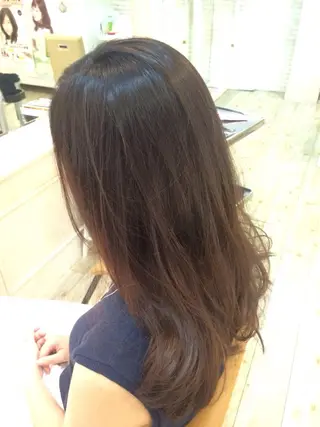 ロング カラー 小倉 聖也のヘアスタイル