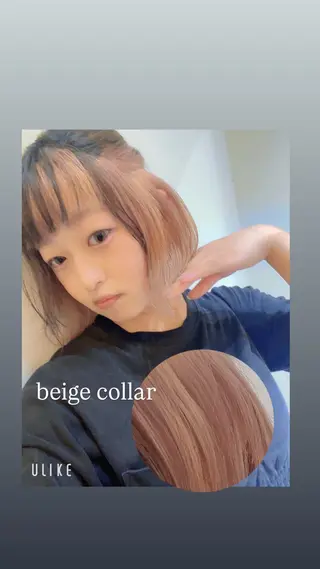 カラー Maison e.m.a所属・内田 よし枝のヘアスタイル