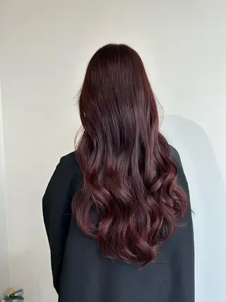 ロング 新潟/万代/レイヤー 韓国風/明間未来のヘアスタイル