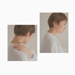 ショート パーマ THE DAY所属・AKI HASHIMOTOのヘアスタイル