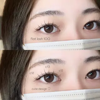 マツエク・マツパ Calm茅ヶ崎 / SHIBATAのマツエク・マツパデザイン