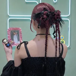 ロング CoL所属・🍓横浜/ヘアメ/ エクステ/かなこのヘアスタイル