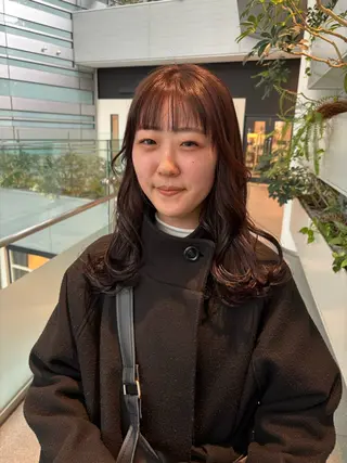 セミロング カラー くさかみさき🌼暖色 /耳つぼ/オタク🌼のヘアスタイル