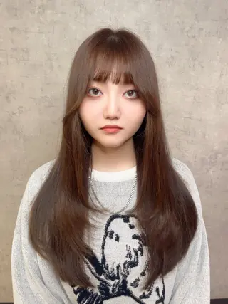 ロング KAEDE🎀 ジャニオタ美容師のヘアスタイル