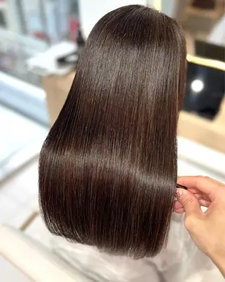 ロング 【韓国ヘア】公式 🇰🇷Ash中野のヘアスタイル