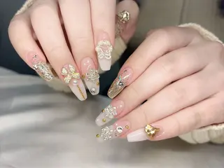 ネイル ETERNA Nail 銀座店【パラジェル/フィルイン/チップ長さだし/マグネット/ニュアンス】所属・ア カリのネイルデザイン